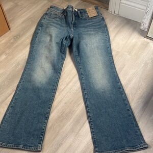 NWT Madewell CURVY KICK OUT size 28